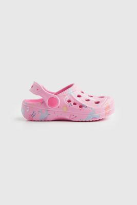 Pink Party Horse Clog Shoes