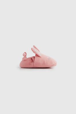 Pink Bunny Baby Shoes