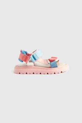 Pink and Blue Trekker Sandals