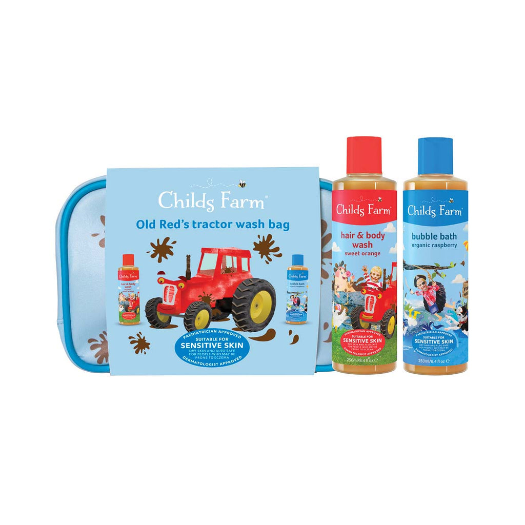 Childs Farm Tractor Filled Wash Bag Skincare for Kids