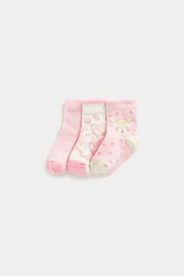 Deer Baby Socks - 3 Pack