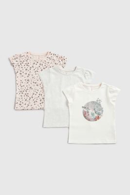 Floral Beat T-Shirts - 3 Pack