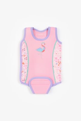Mothercare Pink Swimming Baby Warmer 3-6 Months