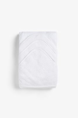 Mothercare Cuddle and Dry Hooded Towels - White - 3 Pack
