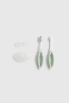 Mothercare First Toothbrush 3-Piece Set