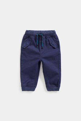 Navy Cargo Trousers