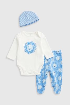 Lion 3-Piece Baby Outfit Set