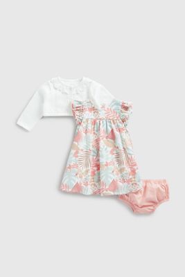 Dress, Knickers and Cardigan Outfit Set