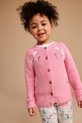 Pink Horse Knitted Cardigan