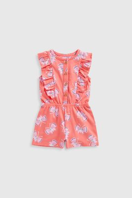 Butterfly Jersey Playsuit