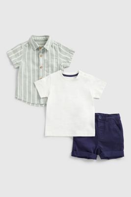Shirt, Shorts and T-Shirt Set