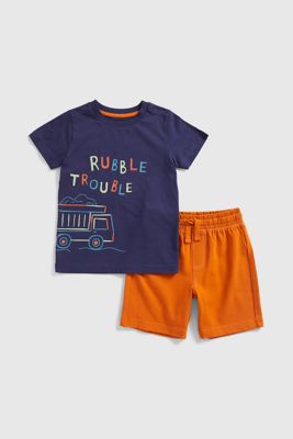 Truck Jersey Shorts and T-Shirt Set