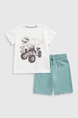 Dino T-Shirt and Shorts Set
