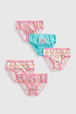 Butterfly Briefs - 5 Pack