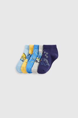 Dinosaur Trainer Socks - 5 Pack