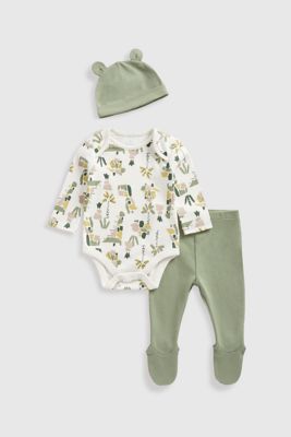 Dinosaur 3-Piece Outfit Set