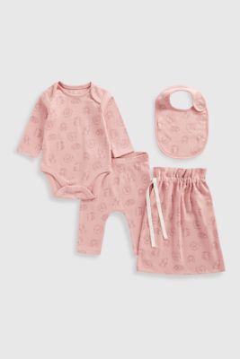 Mothercare Vintage Toybox Sleepsuits - 3 Pack