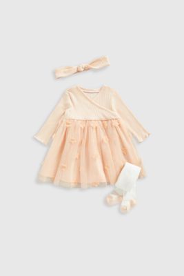 Dress, Tights and Headband Set