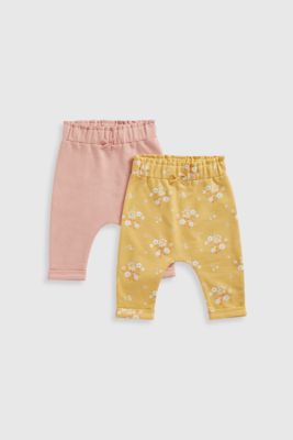 Mothercare Frilly Bottom Tights- 2 Pack