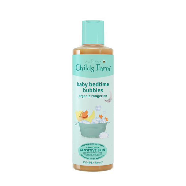 Childs Farm Baby Bedtime Bubbles Organic Tangerine Skincare for Baby 250ml