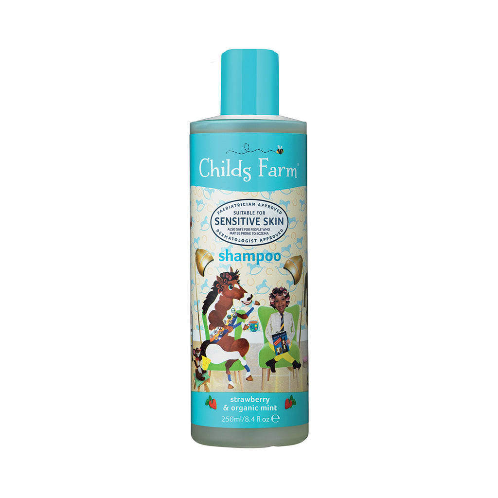 Childs Farm Shampoo Strawberry & Organic Mint Haircare for Kids 500ml