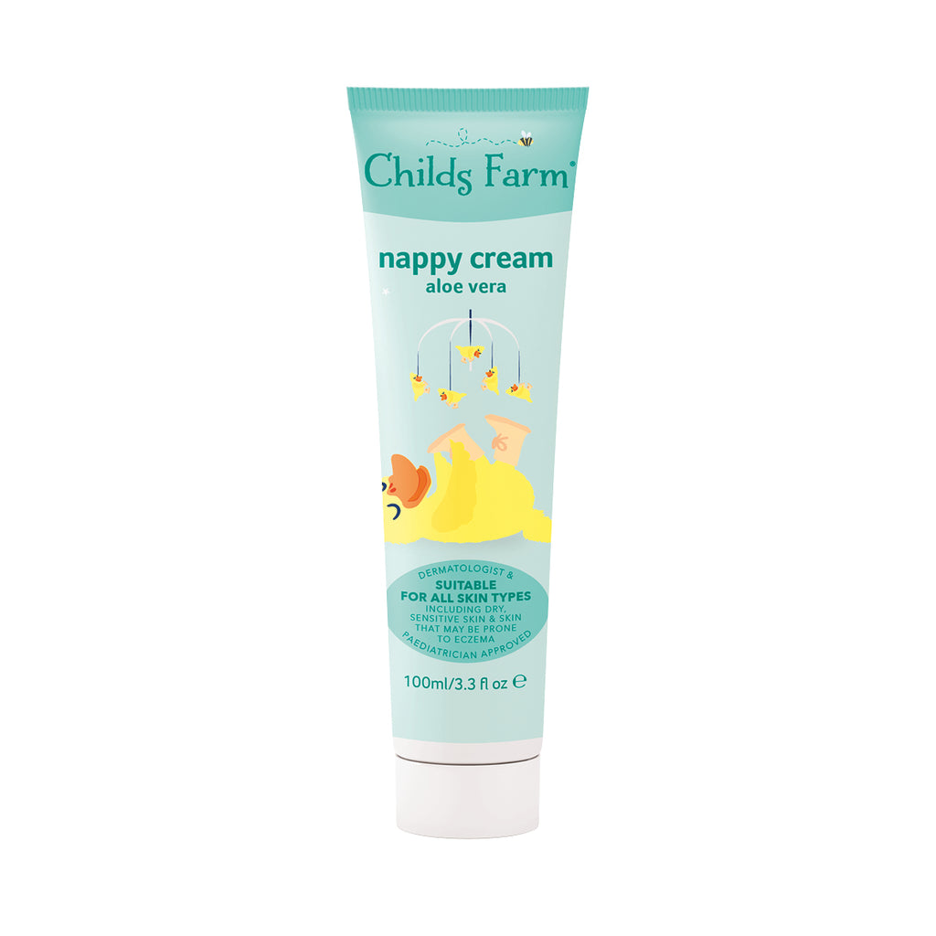 Childs Farm Nappy Cream Fragrance Free Skincare for Baby 100ml