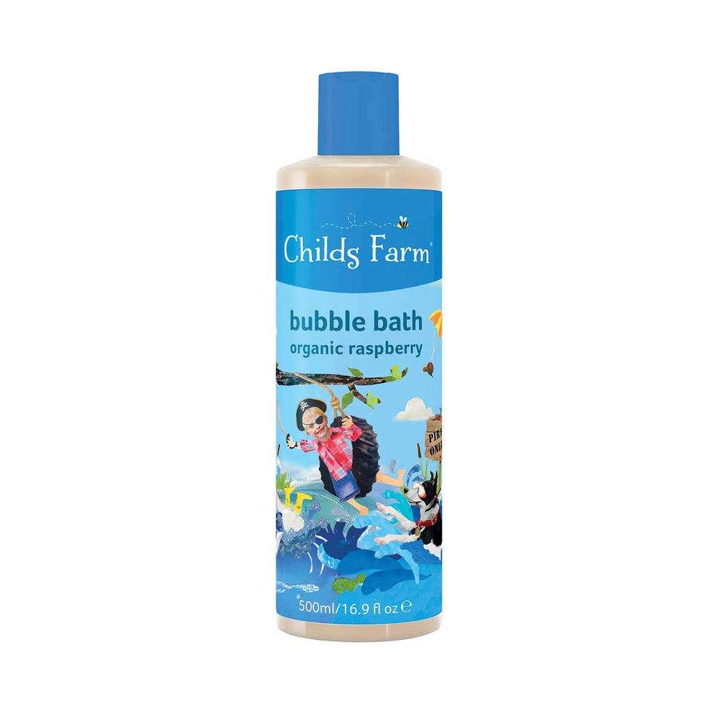 Childs Farm Bubble Bath Organic Raspberry Skincare for Kids 500ml