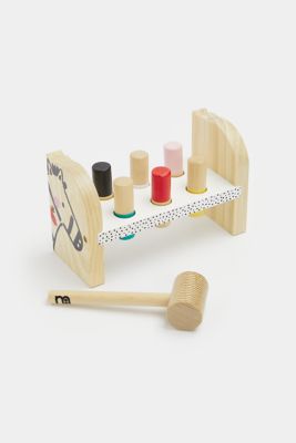 Mothercare Wooden Hammer Bench Toy
