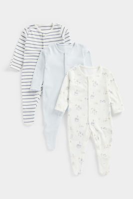 My First Sleepsuits - 3 Pack