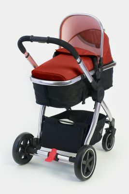 Mothercare 4-Wheel Journey Travel System - Red Ochre