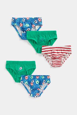 Football Briefs - 5 Pack