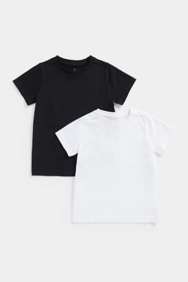 Black and White T-Shirts - 2 Pack