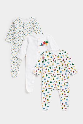 Fruits Sleepsuits - 3 Pack