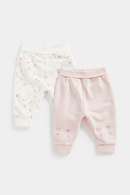 My First Pink Mouse Joggers - 2 Pack