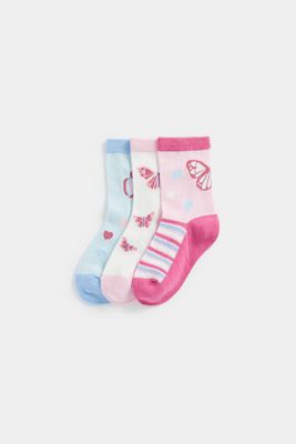 Butterfly Socks - 3 Pack