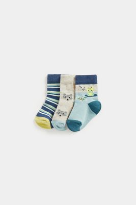 Frog Baby Socks - 3 Pack
