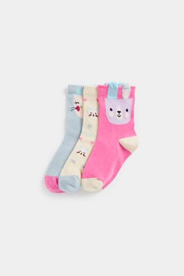 Cat Socks - 3 Pack