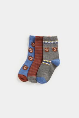 Bear Socks - 3 Pack