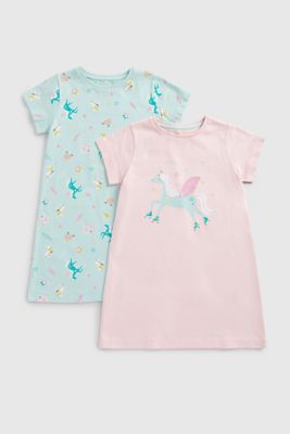 Party Horse Nightdresses - 2 Pack