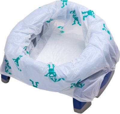 Potette plus fold away travel potty and trainer - blue