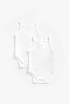 white cami bodysuits - 2 pack
