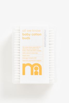 mothercare all we know baby cotton buds - 200 pack