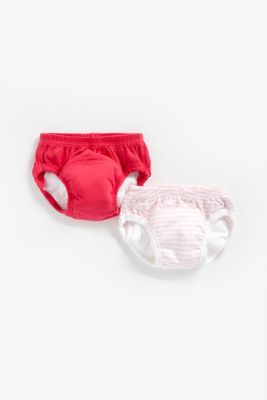 mothercare pink trainer pants (medium) - 2 pack