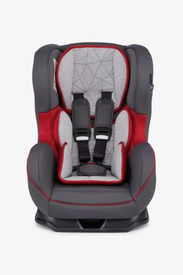 Mothercare Madrid Combination Car Seat - Grey/Red