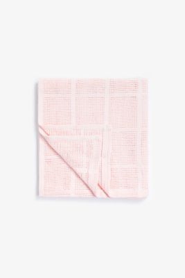 Mothercare Cot/Cot Bed Cellular Blanket- Pink