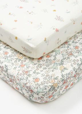 Mothercare cot store bed sheets